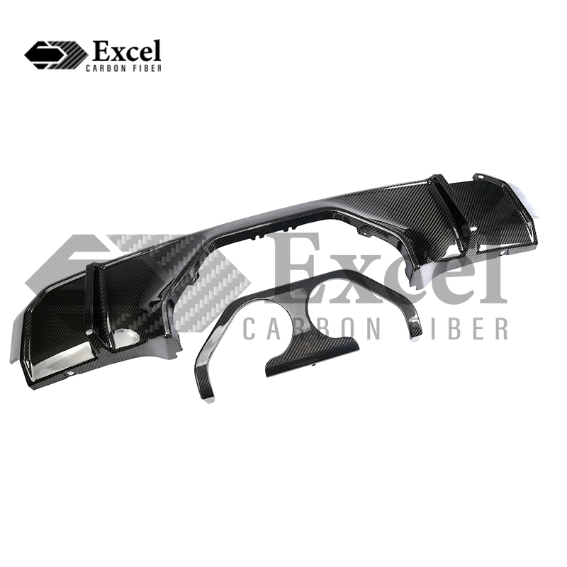 2021-2023 BMW G80 M3 G82 M4 MP Style Rear Diffuser For Middle Exhaust