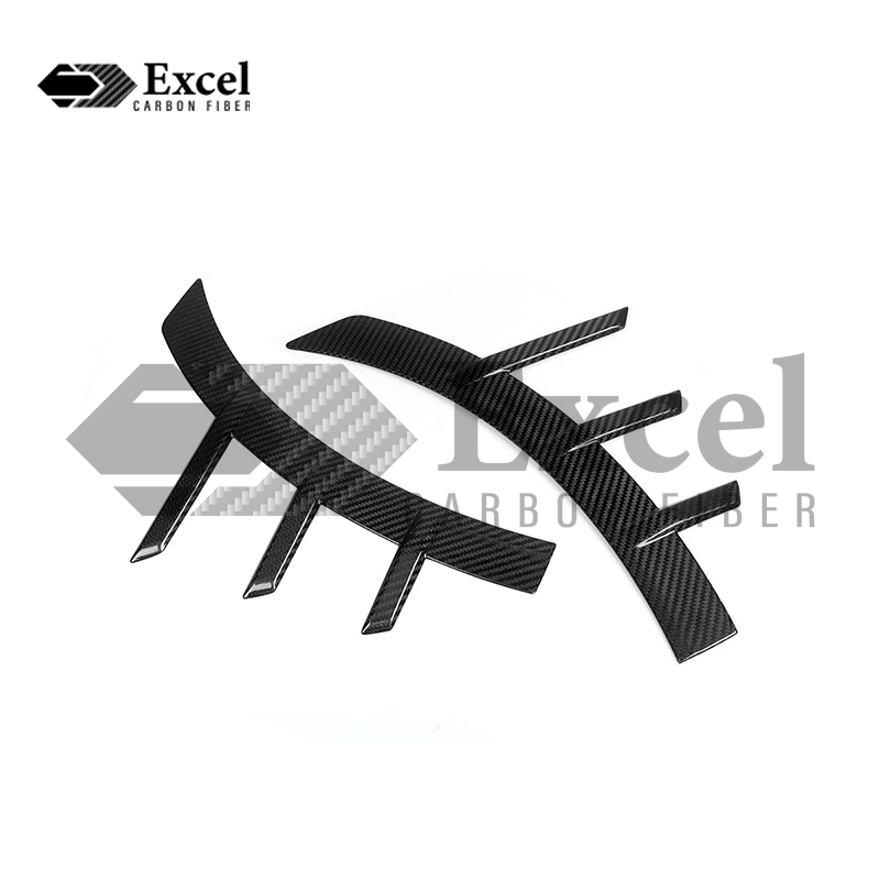 Dry Carbon Fiber Front Fender Arch Trim Set - BMW G87 M2
