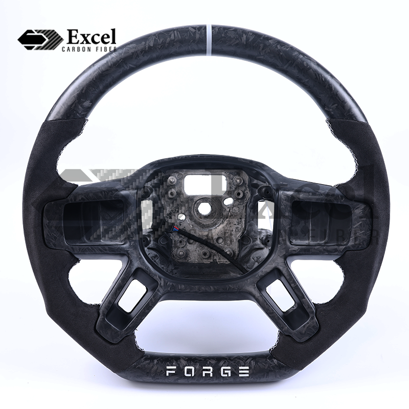 Forged Carbon Fiber Heated Steering Wheel For Land Rover Defender L663 110 90 130GSE XSE