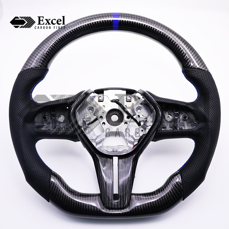 2016-2024 For INFINITI Q50 Q60 QX50 QX55 Custom Carbon Fiber Steering Wheel