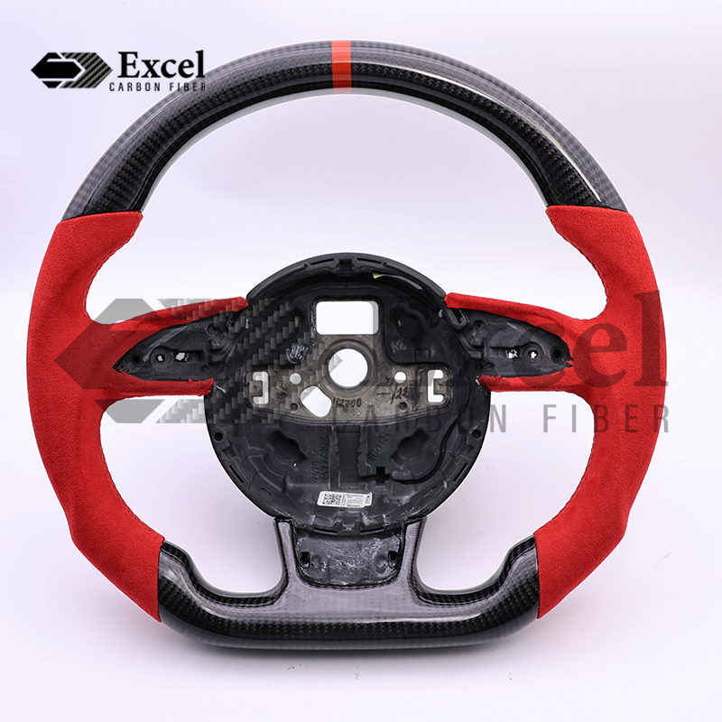 2012-2016 Audi B8.5 A/S/RS 3/4/5/6/7/8 Carbon Fiber Steering Wheel