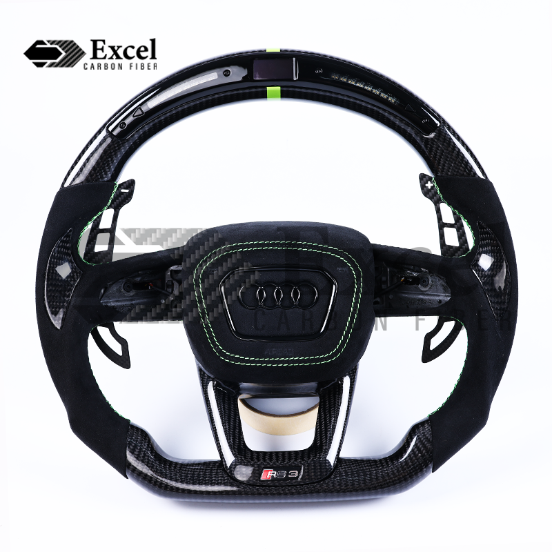 Excelcarbon Custom Steering Wheel For AUDI RS3 RS6